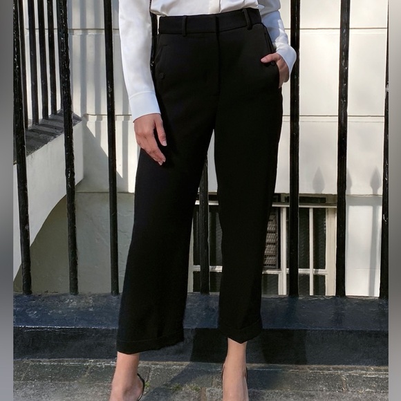 2/$40 Light grey babaton club cuffed pant size 4 - Picture 1 of 6